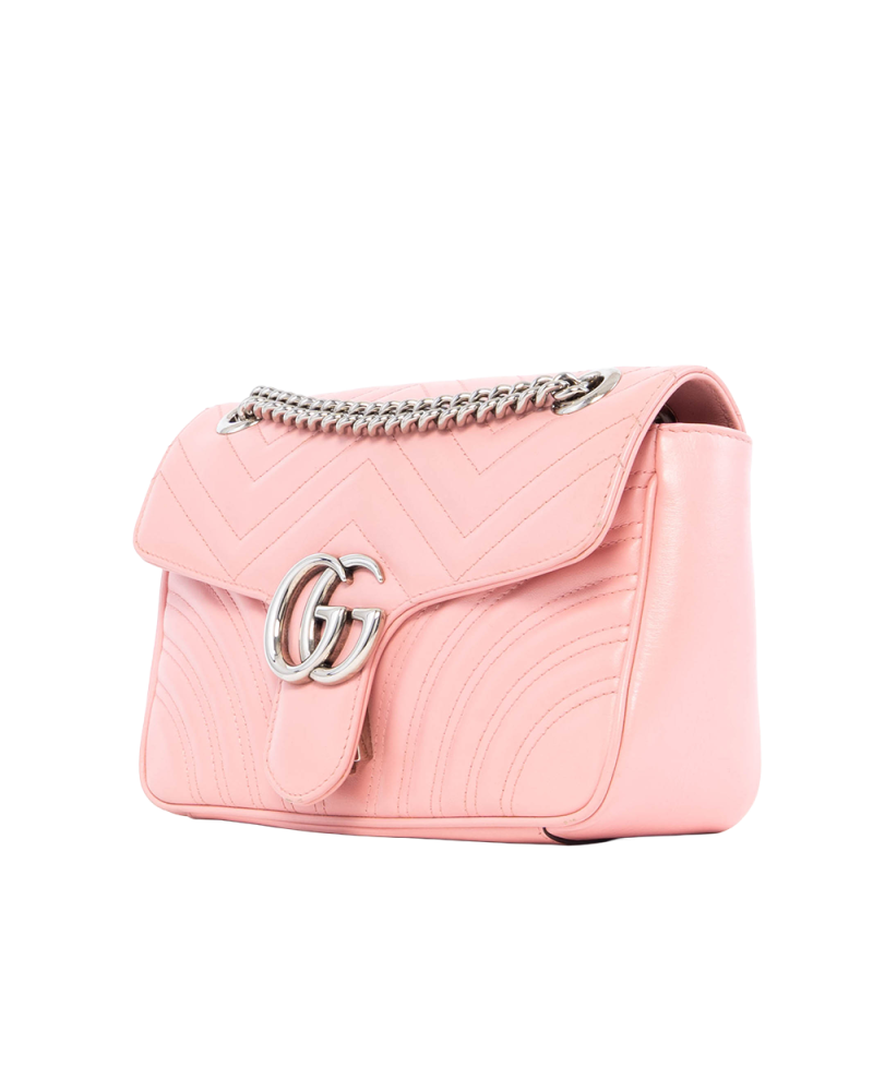 GUCCI MARMONT 26 PINK CALF SHW 443497 213317 4502