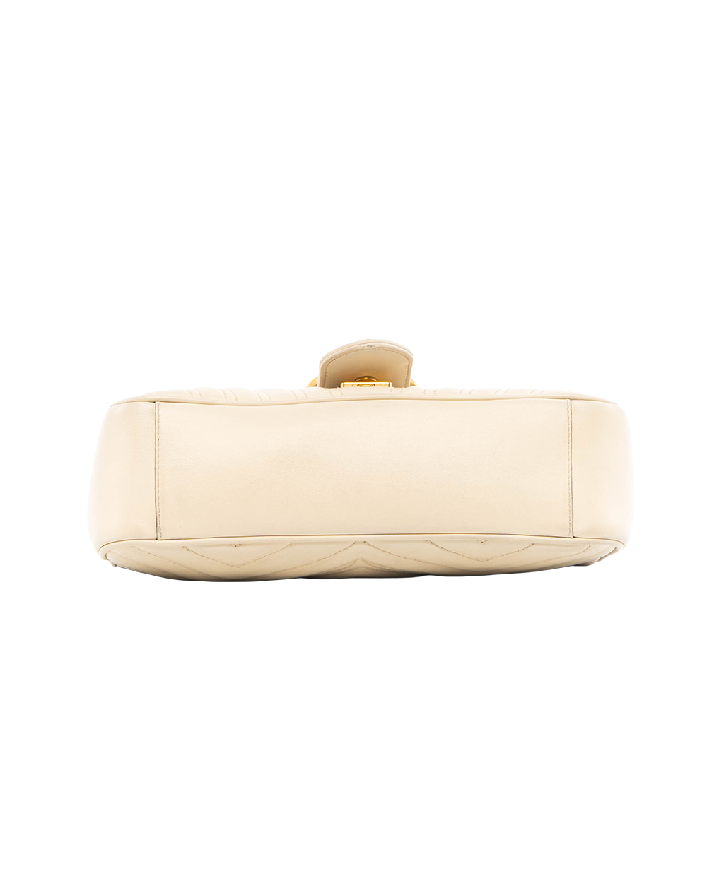 GUCCI MARMONT 26 WHITE CALF GHW 443497 585795 7460