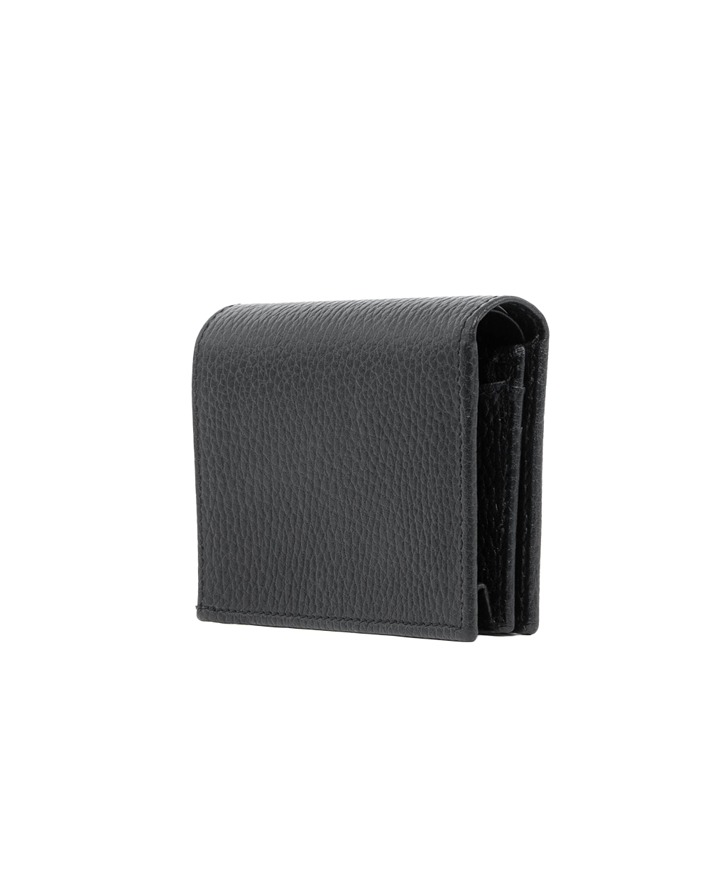 GUCCI MARMONT BI FOLD SHORT BLACK CALF BHW 456126 203887 2151