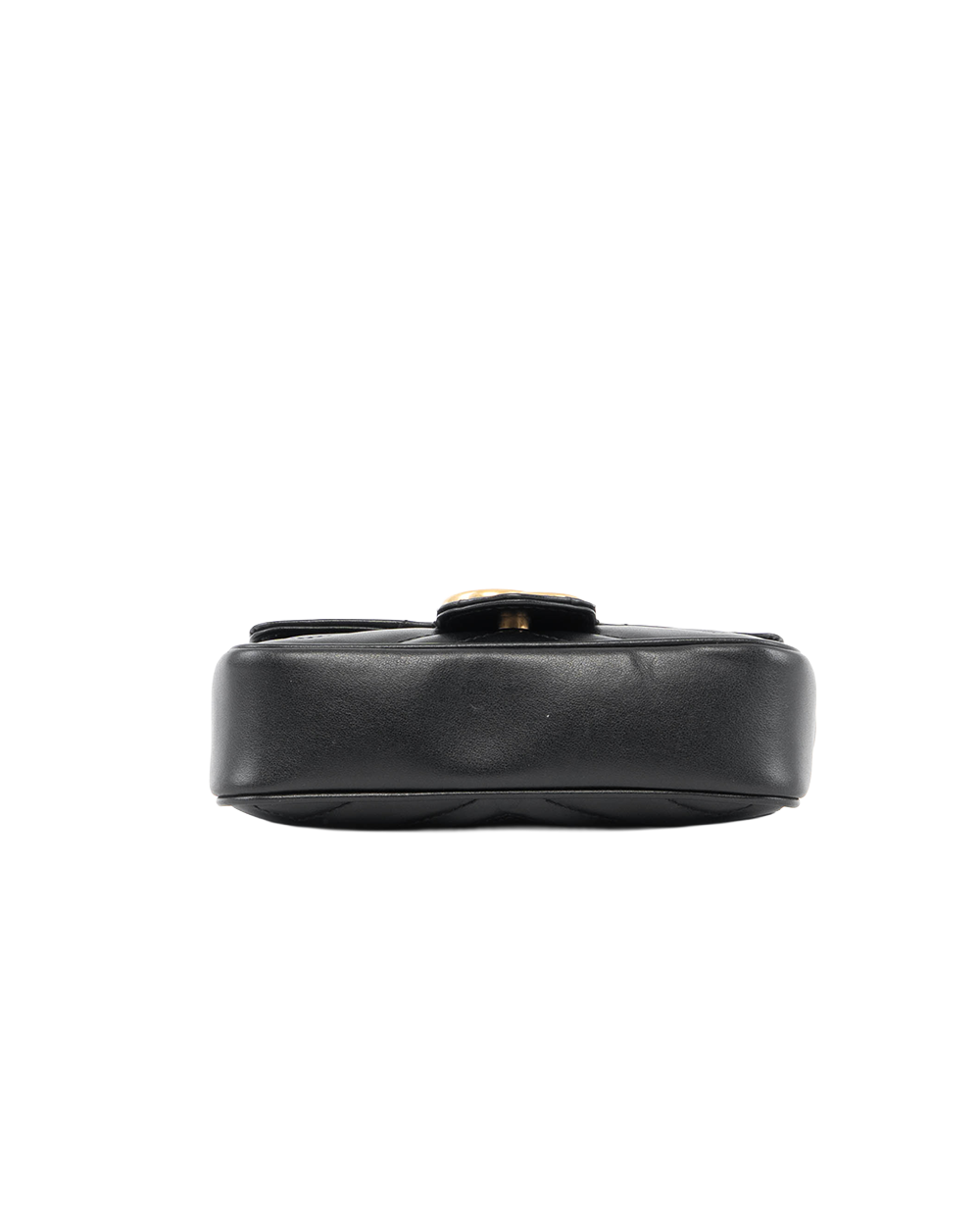 GUCCI MARMONT SUPER MINI BLACK CALF GHW 476433 493075 5345