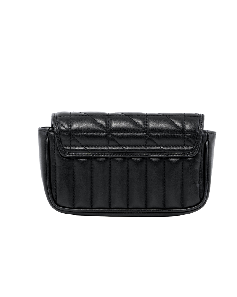GUCCI MARMONT SUPER MINI BLACK CALF SHW 476433 493075 01377