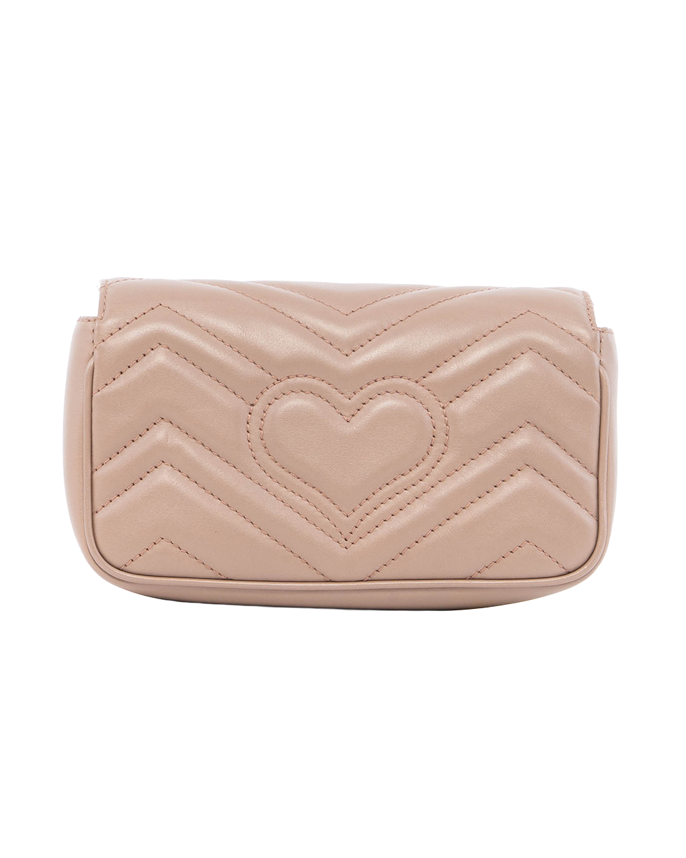 GUCCI MARMONT SUPER MINI PINK NUDE CALF GHW 476433 496334 0569