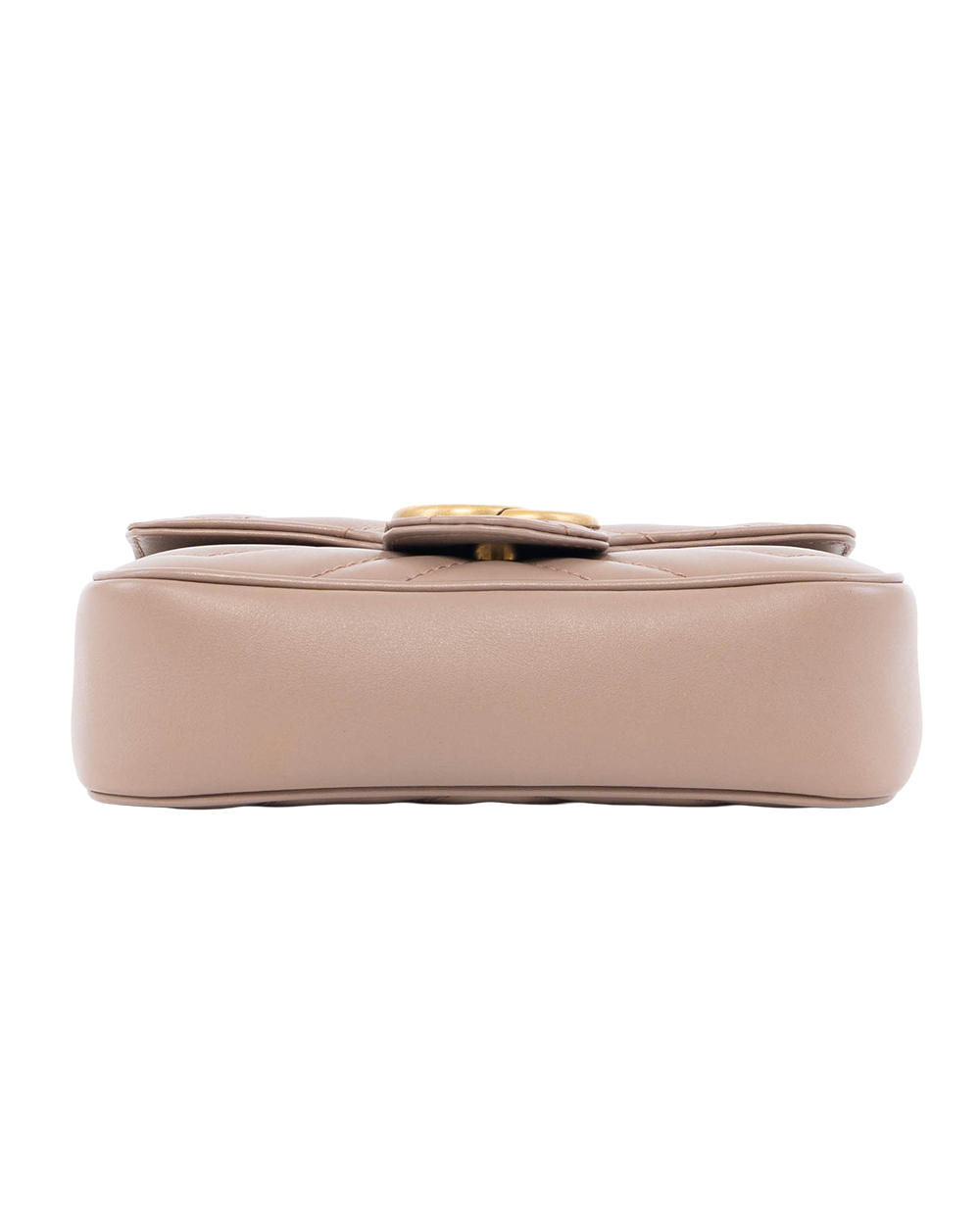 GUCCI MARMONT SUPER MINI PINK NUDE CALF GHW 476433 496334 0573