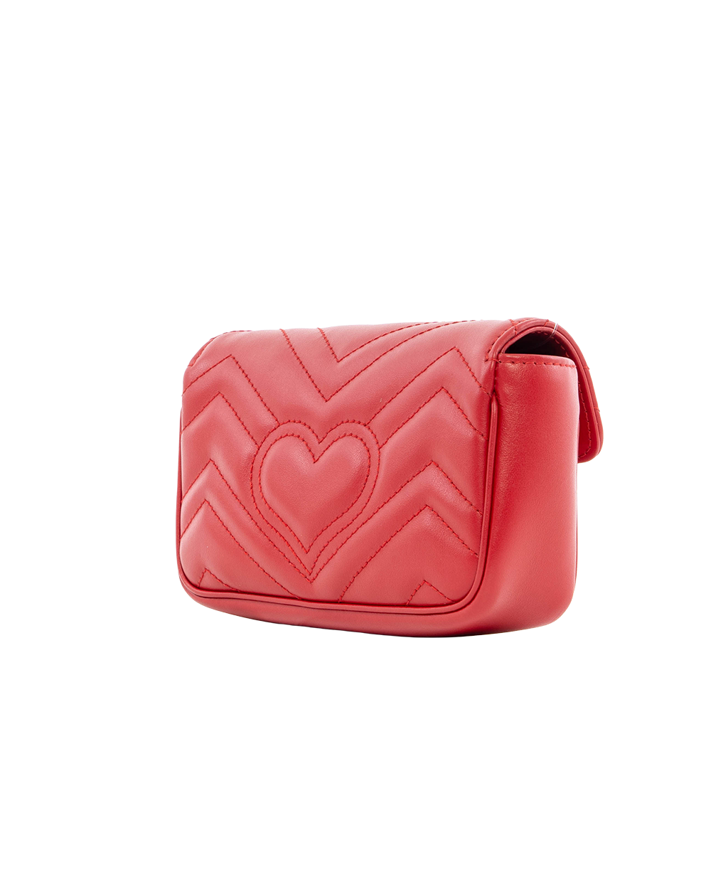 GUCCI MARMONT SUPER MINI RED CALF GHW 476433 0416 7154