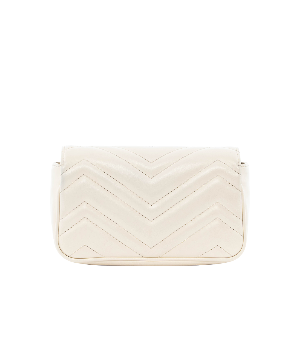 GUCCI MARMONT SUPER MINI WHITE CALF WHW 699757 496334 0262