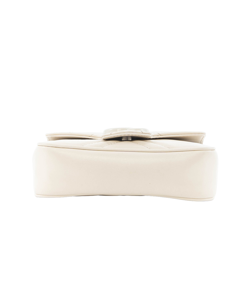 GUCCI MARMONT SUPER MINI WHITE CALF WHW 699757 496334 0266