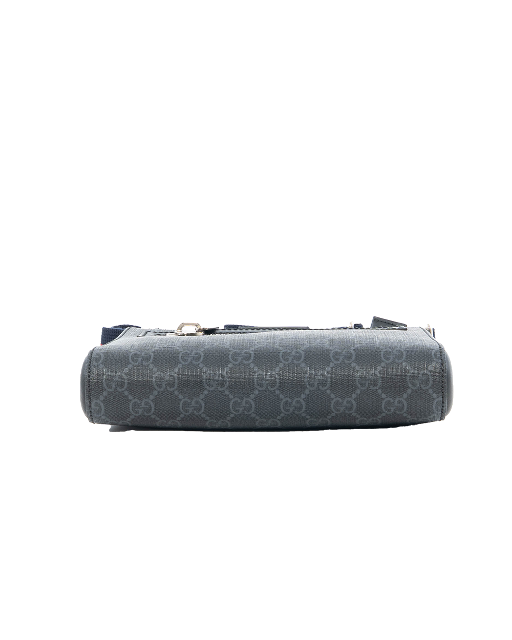 GUCCI MESSENGER SMALL BLACK GG SUPREME MONOGRAM CANVAS SHW 523599 498879 0309