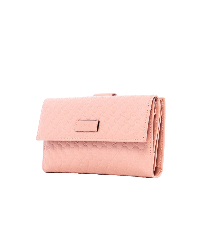 GUCCI MICRO GUCCISSIMA LONG PINK CALF 449393 0959 03716