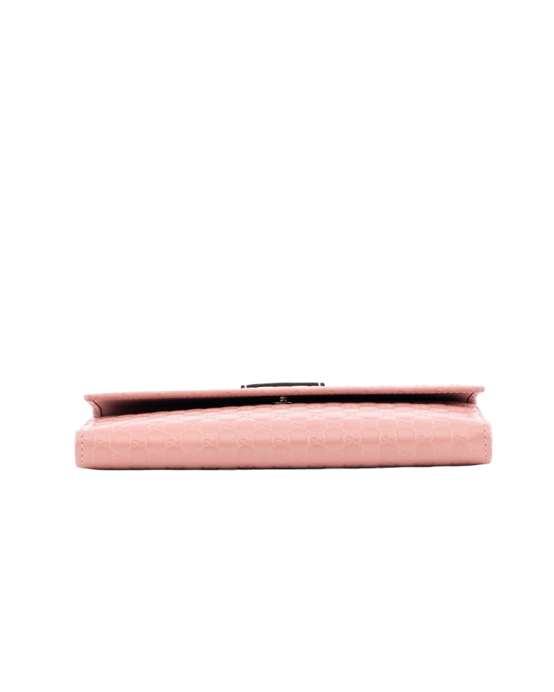 GUCCI MICRO GUCCISSIMA LONG PINK CALF 449393 0959 03719