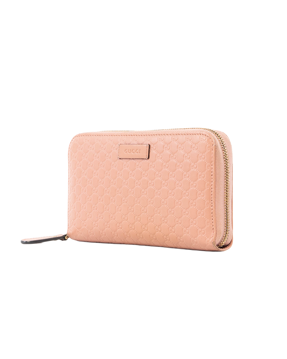 GUCCI MICRO GUCCISSIMA ZIP AROUND LONG PINK LEATHER GHW 449391 2149 5385