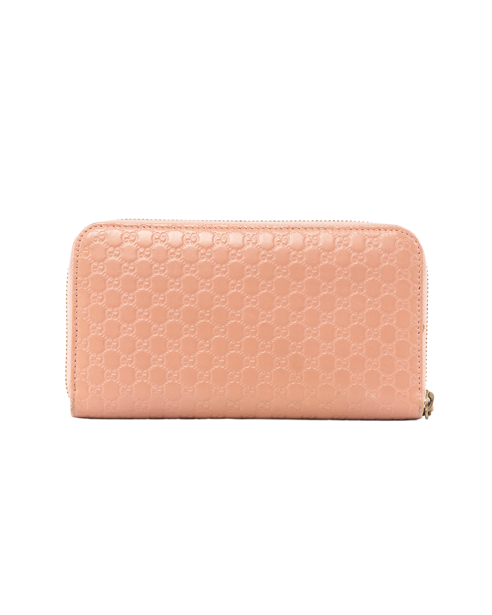 GUCCI MICRO GUCCISSIMA ZIP AROUND LONG PINK LEATHER GHW 449391 2149 5387