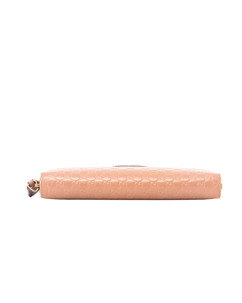 GUCCI MICRO GUCCISSIMA ZIP AROUND LONG PINK LEATHER GHW 449391 2149 5388