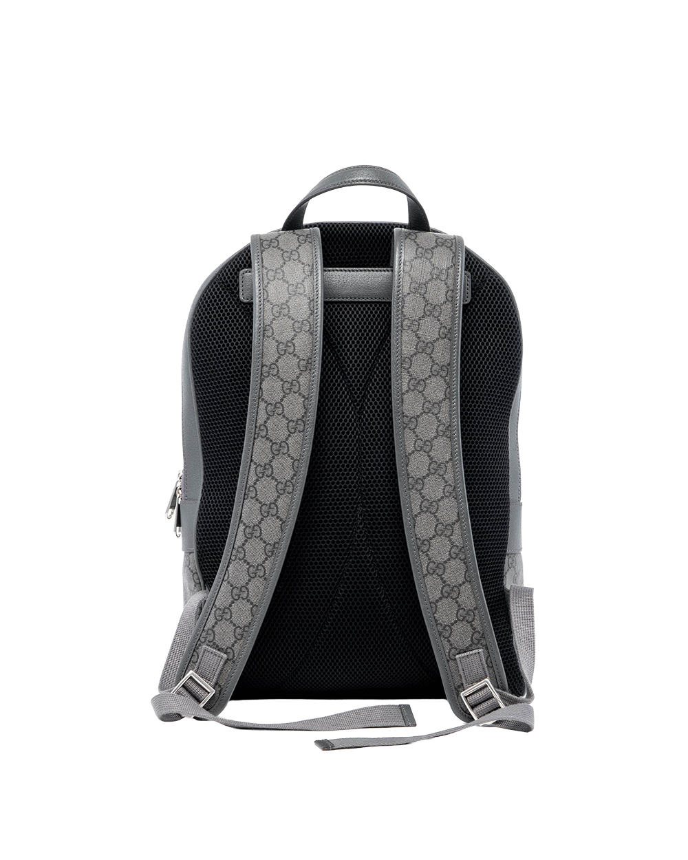 GUCCI OPHIDIA BACKPACK GRAY GG MONOGRAM CANVAS SHW 821938 520981 05414