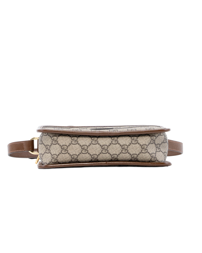 GUCCI OPHIDIA CAMERA BROWN GG MONOGRAM CANVAS GHW 658572 1147 01275