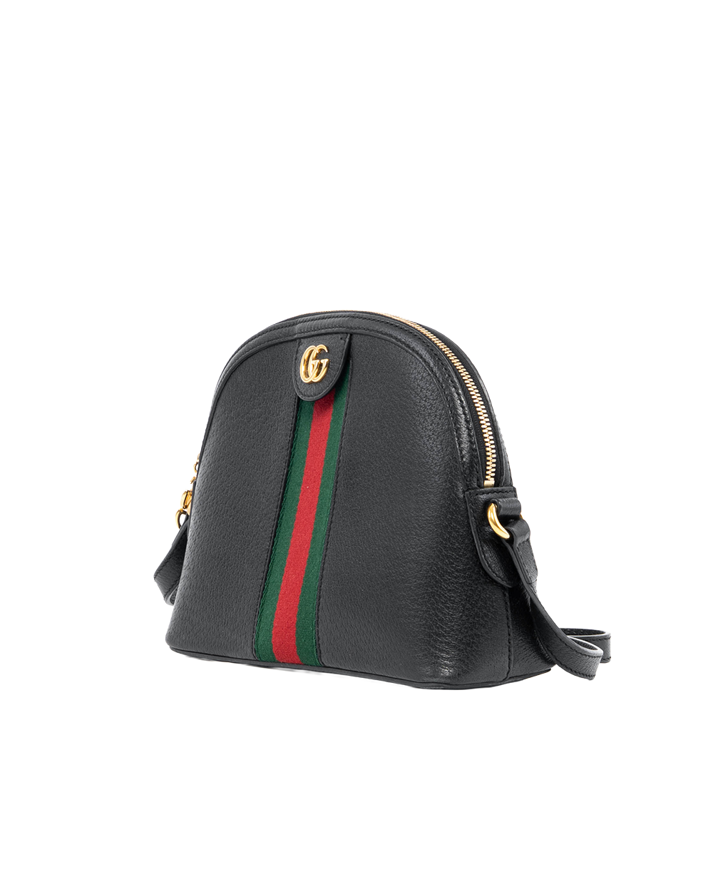 GUCCI OPHIDIA GG SHOULDER BLACK CLAF GHW 499621 486628 0022