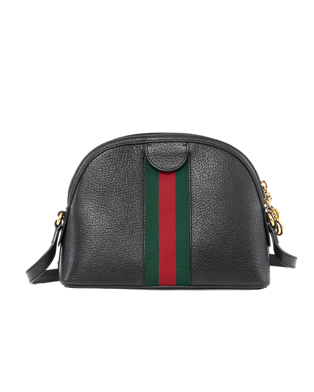 GUCCI OPHIDIA GG SHOULDER BLACK CLAF GHW 499621 486628 0024