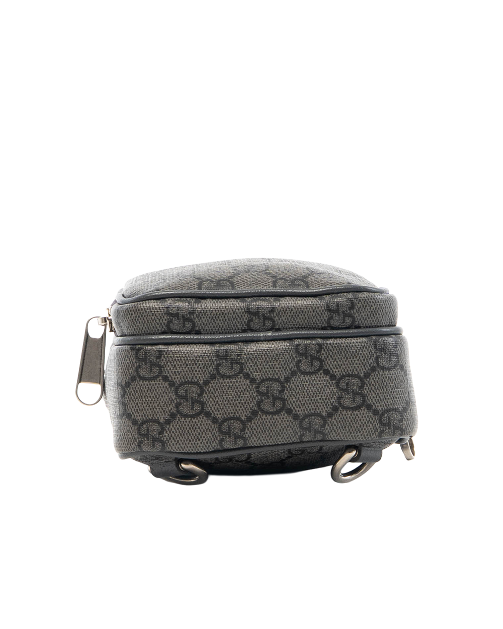 GUCCI OPHIDIA PHONE MINI GREY GG SUPREME MONOGRAM CANVAS SHW 5285