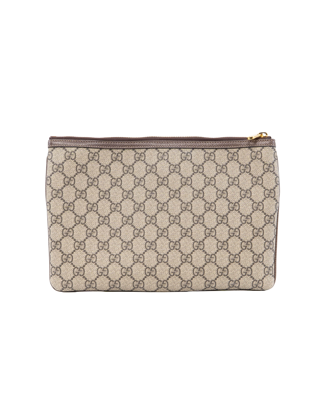 GUCCI OPHIDIA POUCH CLUTCH BROWN GG SUPREME MONOGRAM GHW 517551 2149 4561
