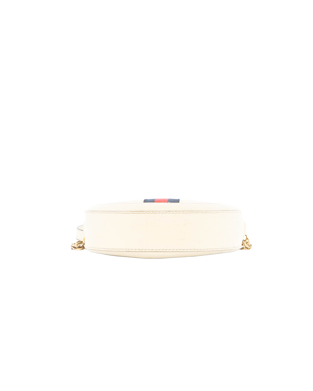 GUCCI OPHIDIA ROUND WHITE RED BLUE CALF GHW 550618 213317 0214