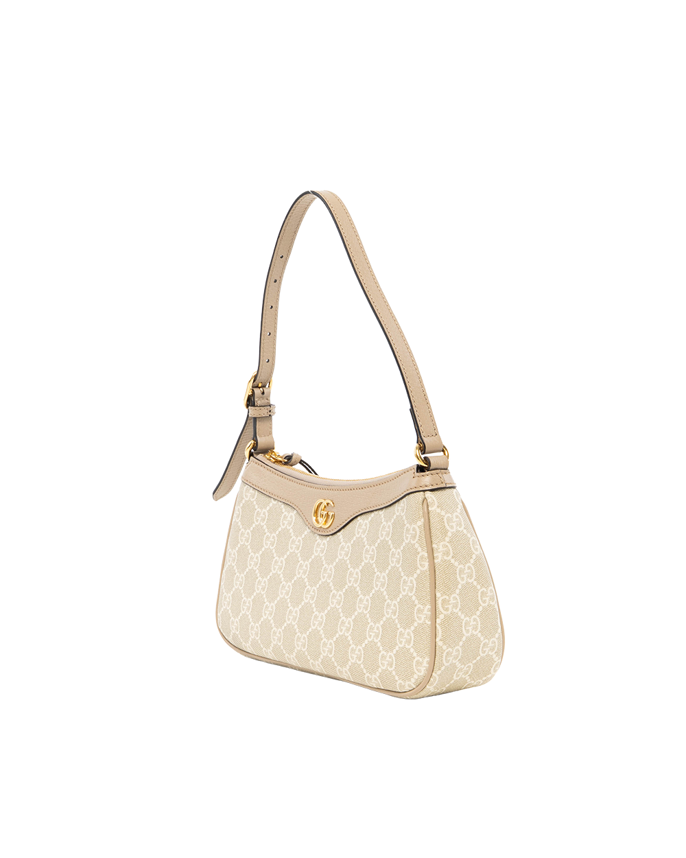 GUCCI OPHIDIA SHOULDER BAG BEIGE GG MONOGRAM CANVAS GHW 735145 520981 8009