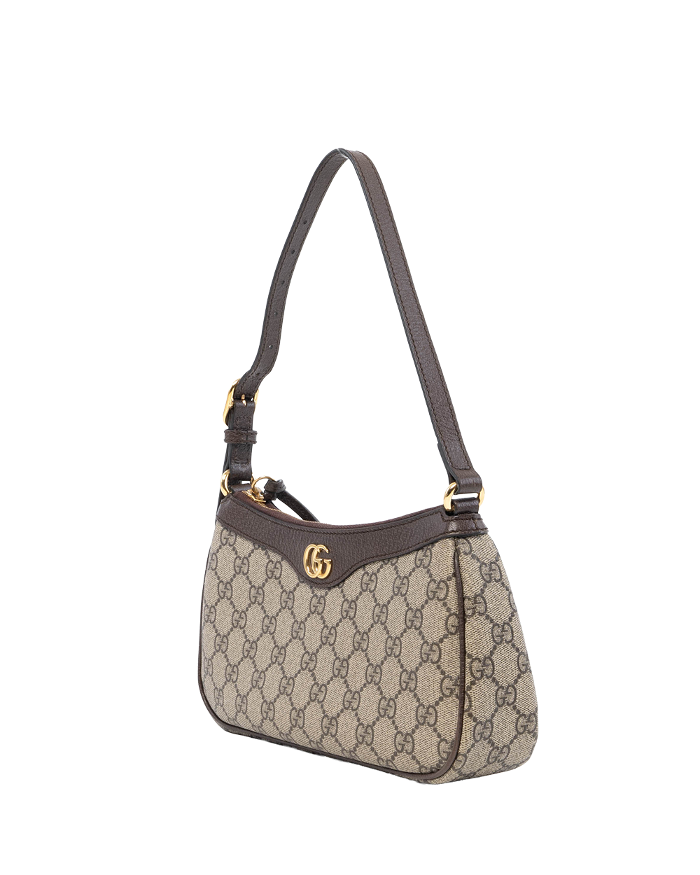 GUCCI OPHIDIA SHOULDER BAG BROWN GG MONOGRAM CANVAS 735145 49307 3045