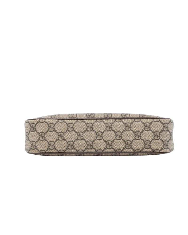 GUCCI OPHIDIA SHOULDER BAG BROWN GG MONOGRAM CANVAS 735145 49307 3053