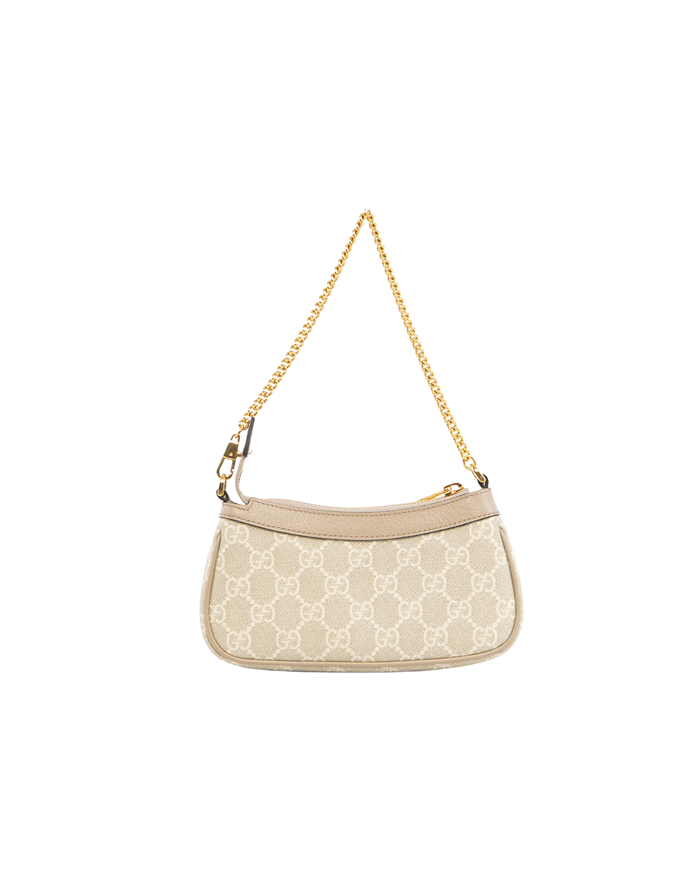 GUCCI OPHIDIA SHOULDER BAG MINI BEIGE GG MONOGRAM CANVAS GHW 764960 493075 5502