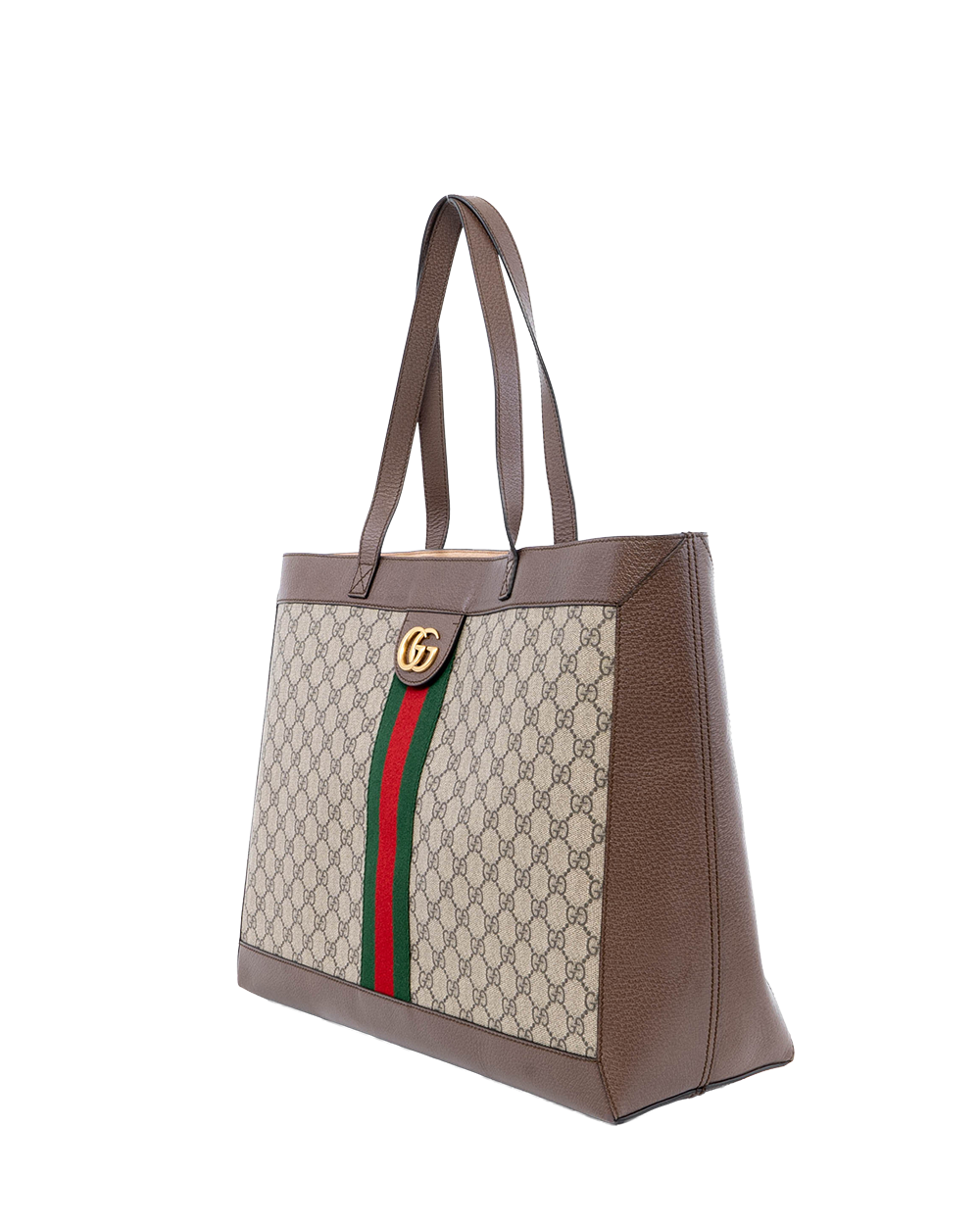 GUCCI OPHIDIA TOTE MEDIUM BEIGE BROWN GG MONOGRAM CANVAS 547947 001998 03029