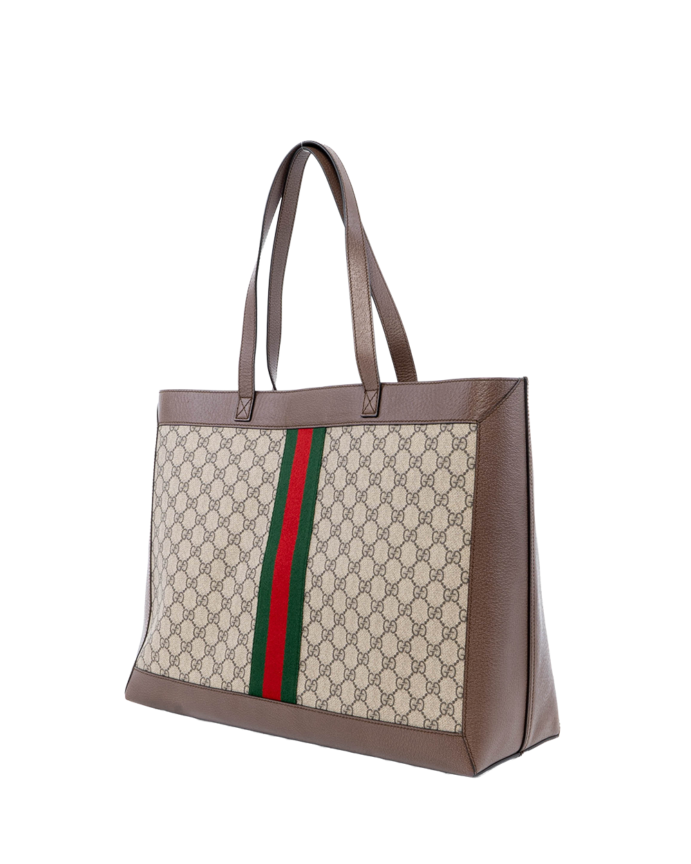 GUCCI OPHIDIA TOTE MEDIUM BEIGE BROWN GG MONOGRAM CANVAS 547947 001998 03030