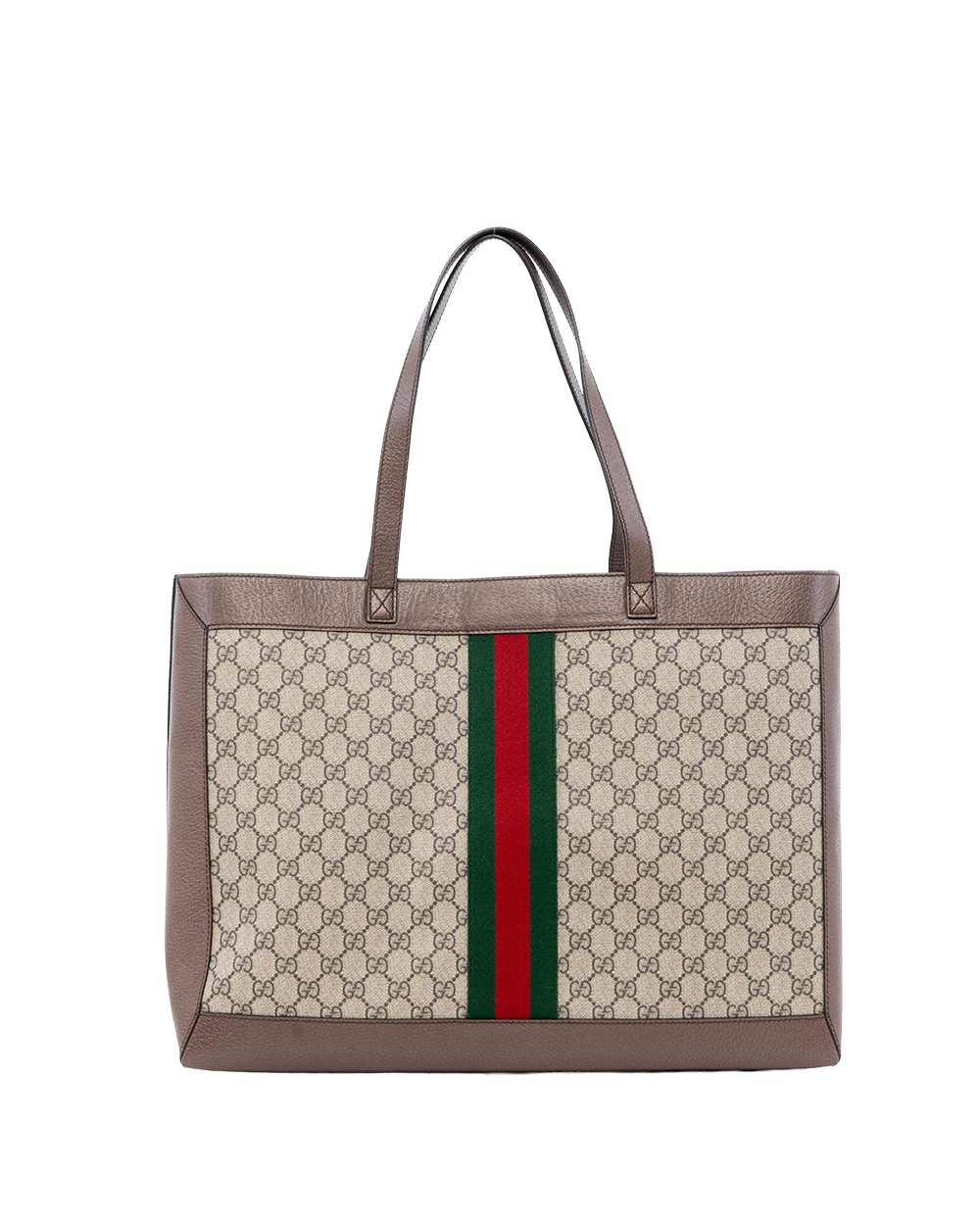 GUCCI OPHIDIA TOTE MEDIUM BEIGE BROWN GG MONOGRAM CANVAS 547947 001998 03031
