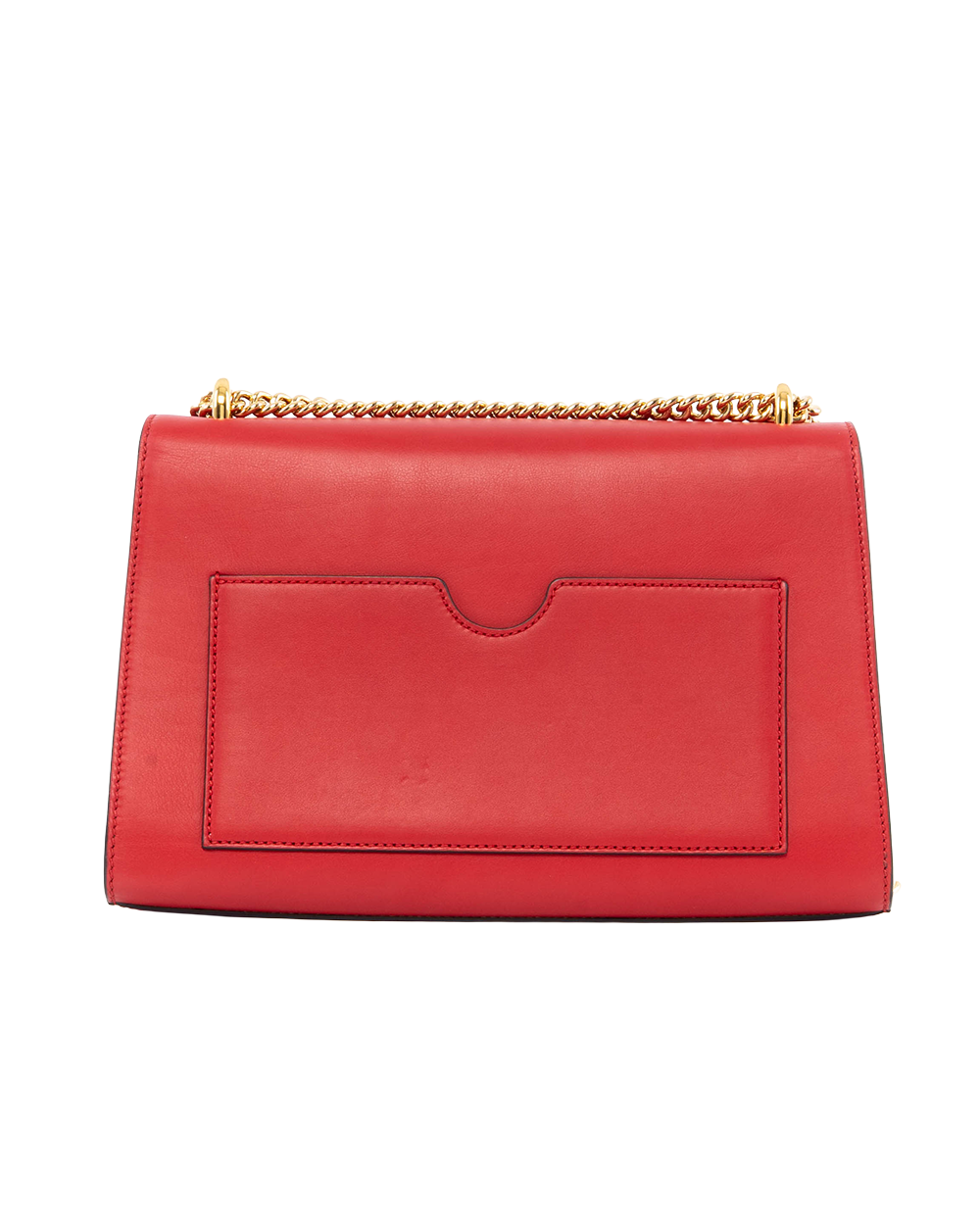 GUCCI PADLOCK SHOULDER BAG RED CALF GHW 409486 213317 0712