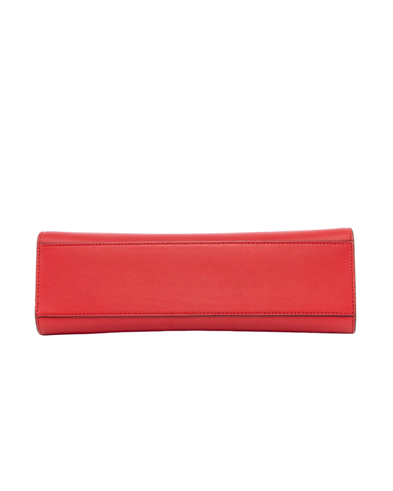 GUCCI PADLOCK SHOULDER BAG RED CALF GHW 409486 213317 0713