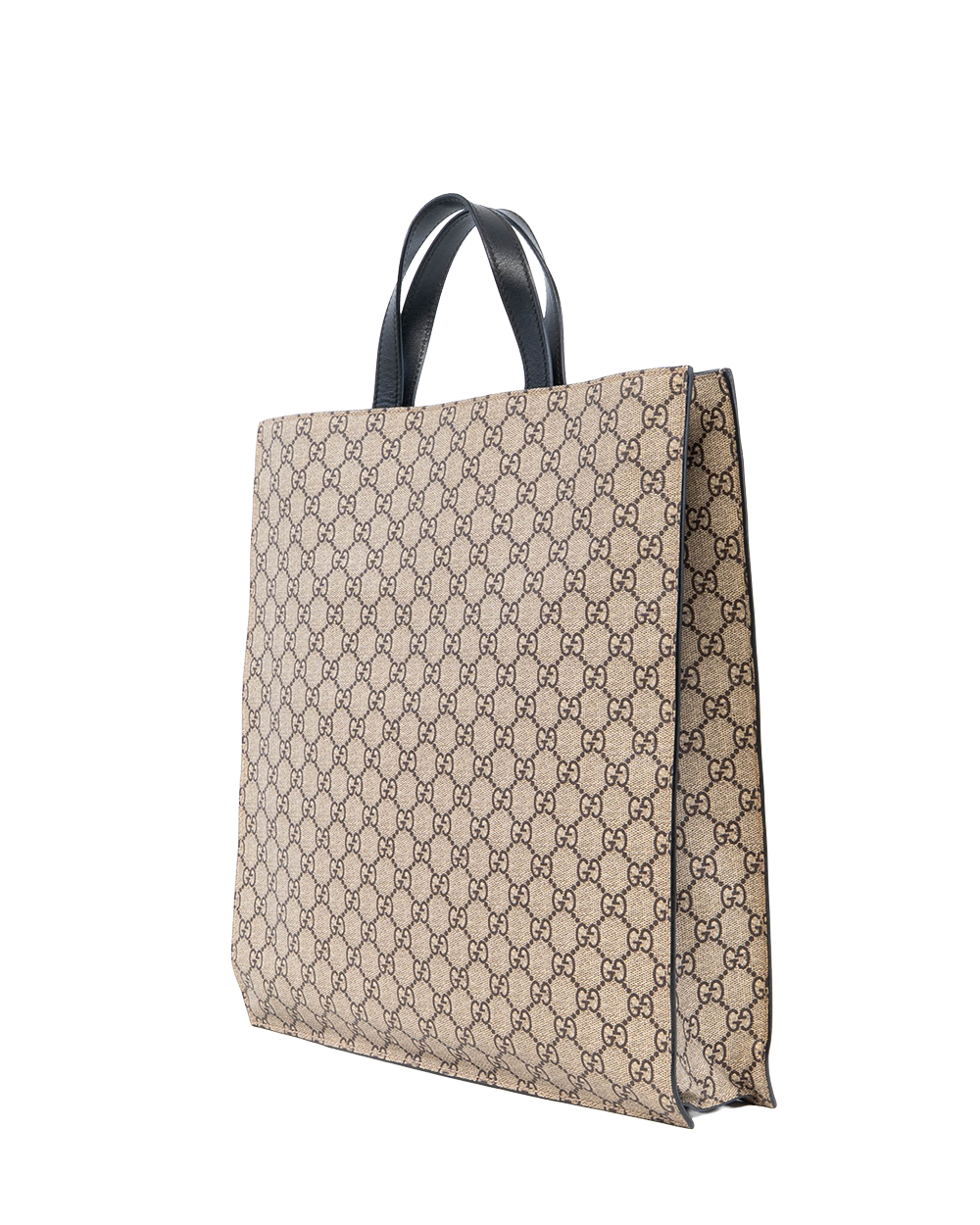 GUCCI SNAKE TOTE BAG BEIGE BROWN GG SUPREME MONOGRAM CANVAS GHW 450950 467891 0494