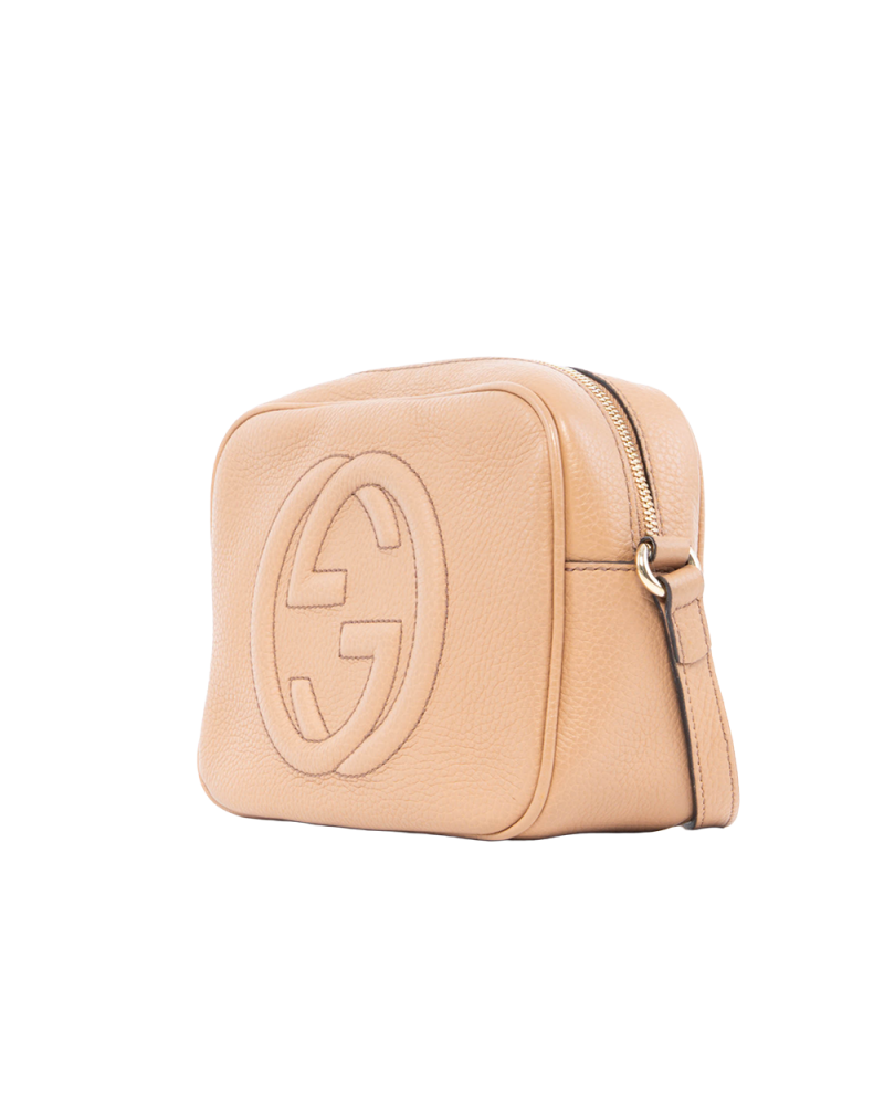 GUCCI SOHO BEIGE CALF GHW 308364 02981 0322