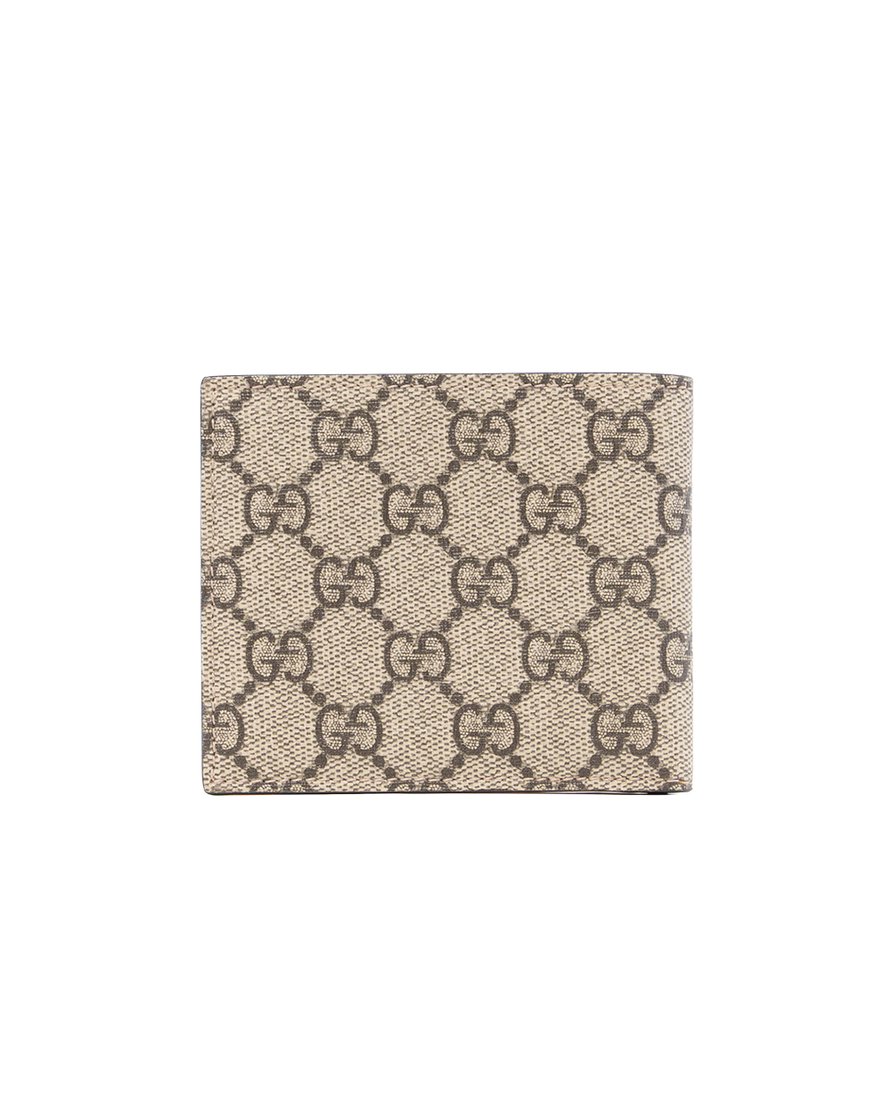 GUCCI WALLET 8 CARDS SHORT BROWN TIGER HEAD GG SUPREME MONOGRAM CANVAS GHW 473954 2091 0530