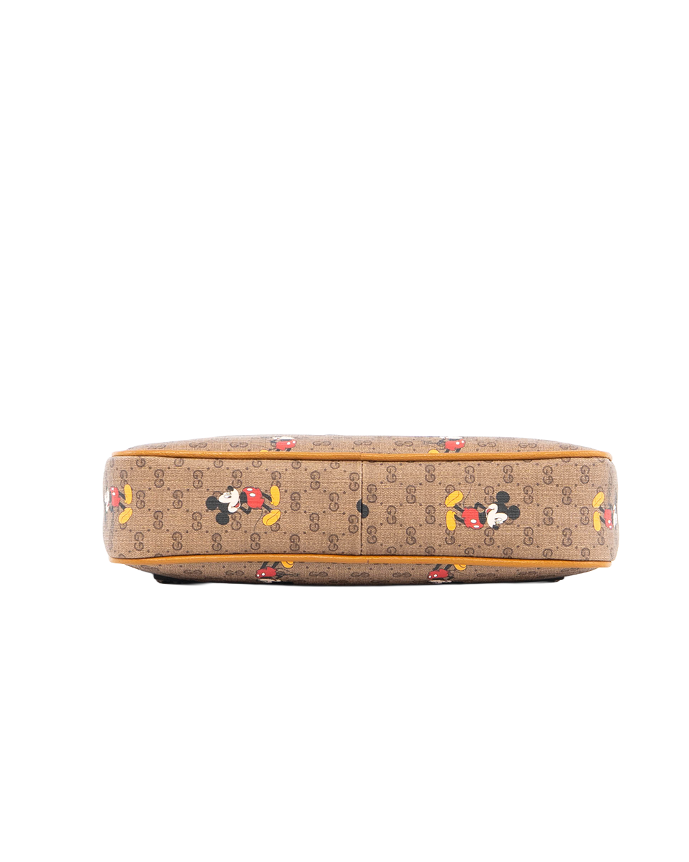 GUCCI X DISNEY MICKEY BELT BAG 85 BROWN GG SUPREME MONOGRAM CANVAS GHW 602695 527066 5467