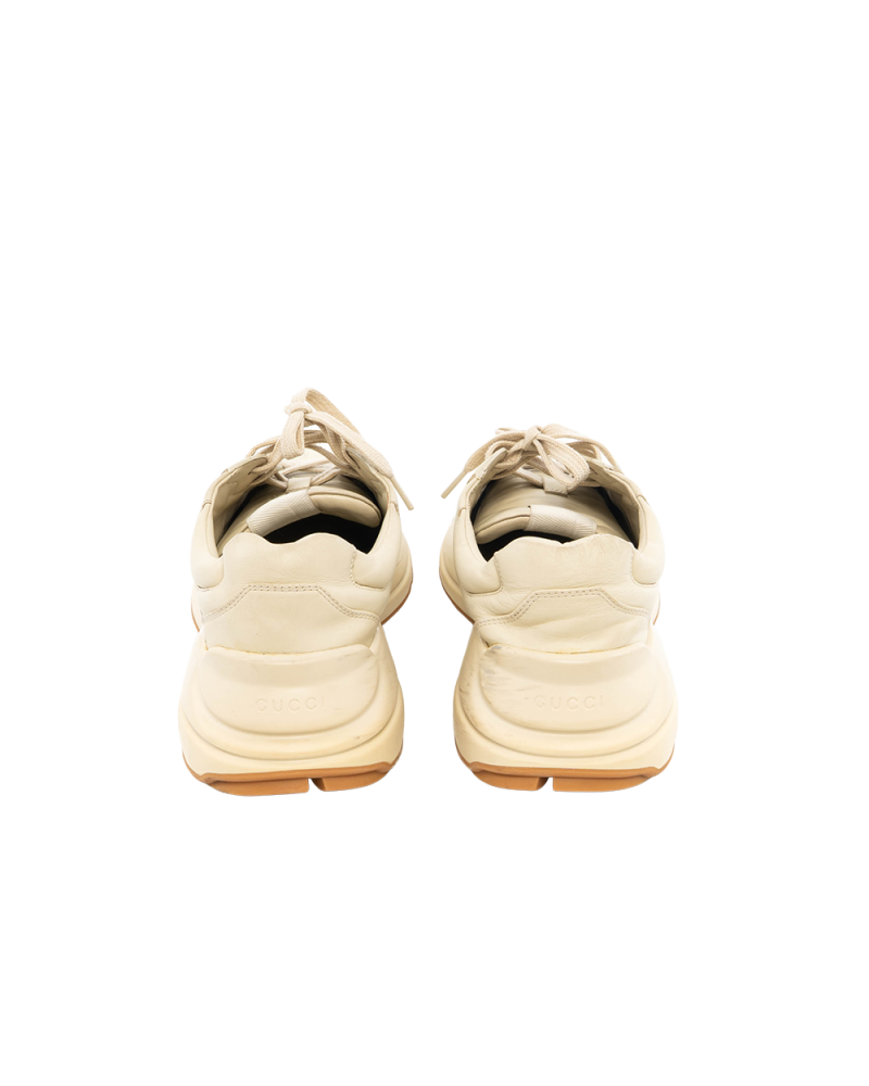 GUCCI X DISNEY MICKEY SNEAKER 9 WHITE CALF 0486