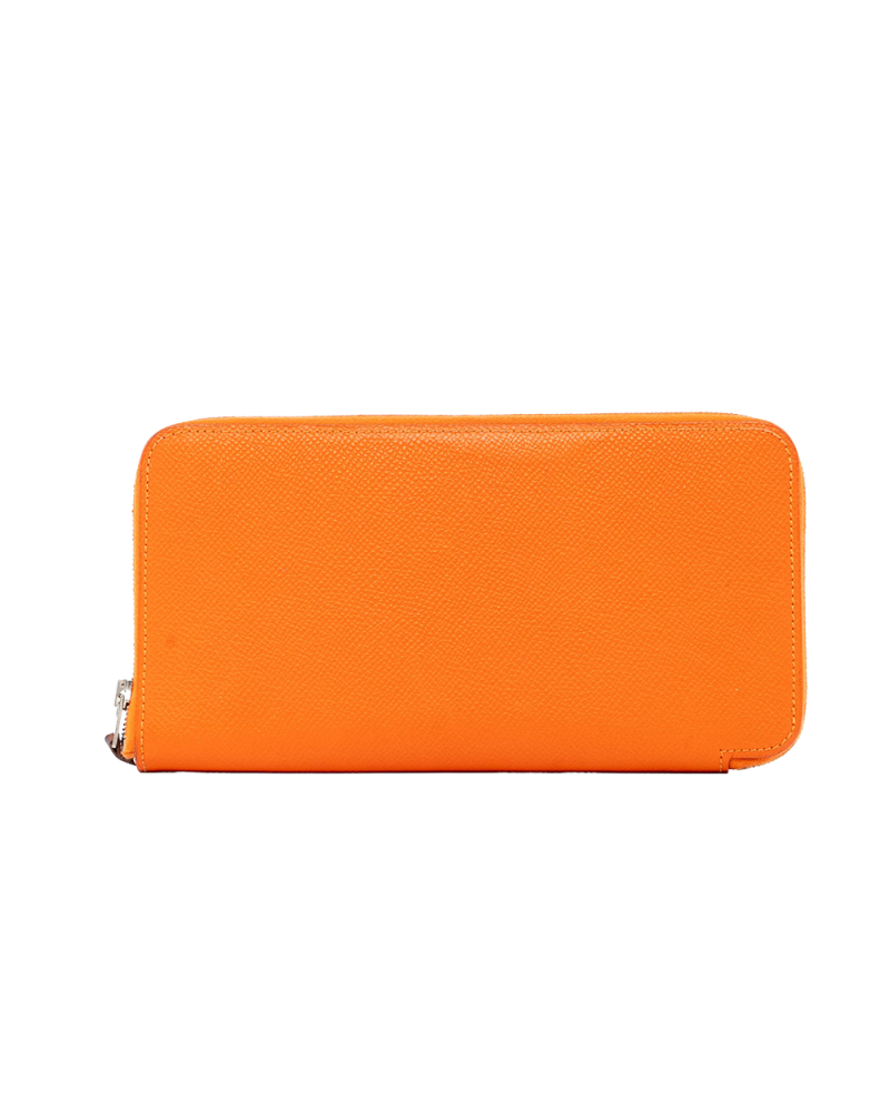 HERMES AZAP WALLET LONG ORANGE H SHW TS 007 AU 03993