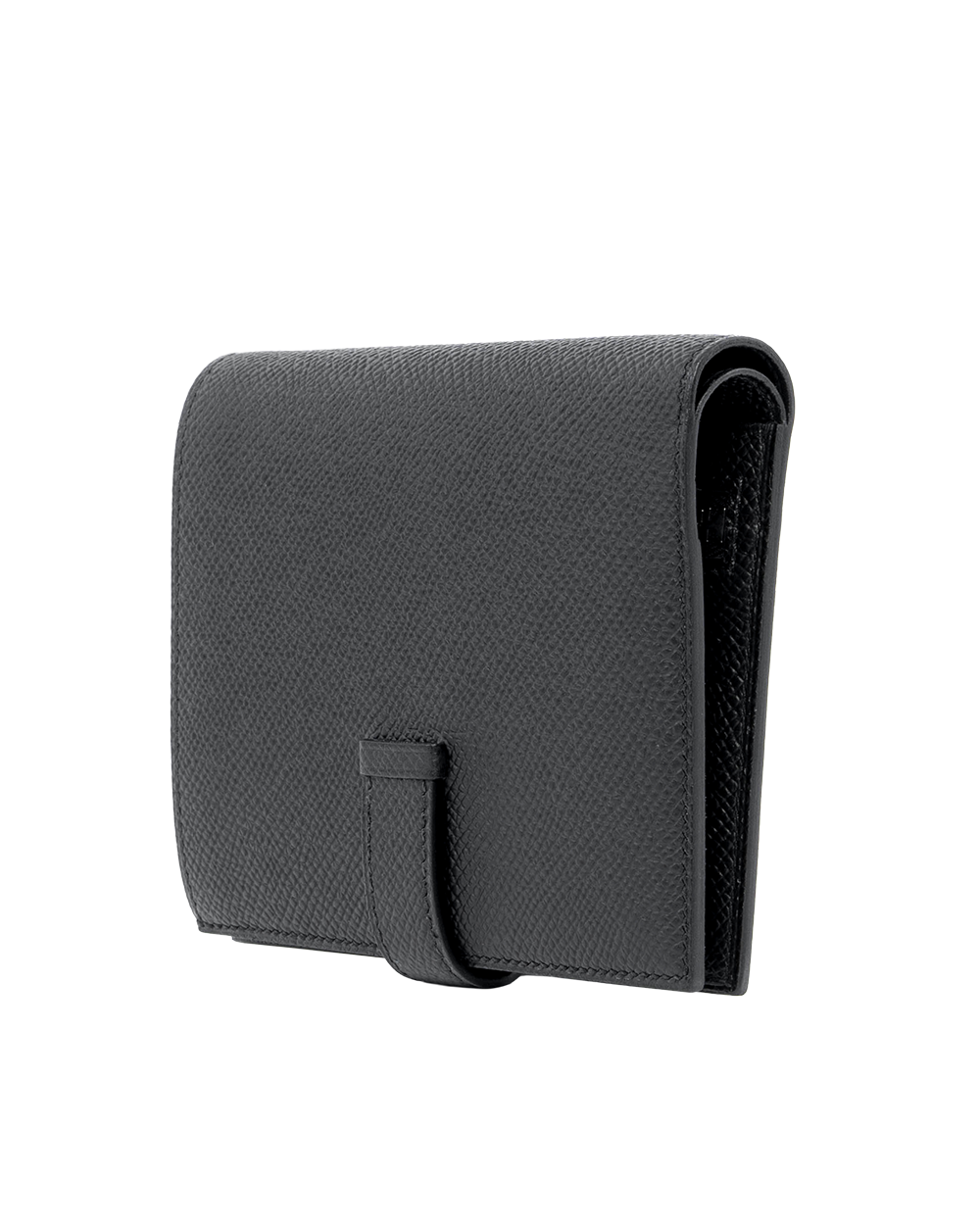 HERMES BEARN WALLET SHORT BLACK SHW B NN 011 BZ 01650