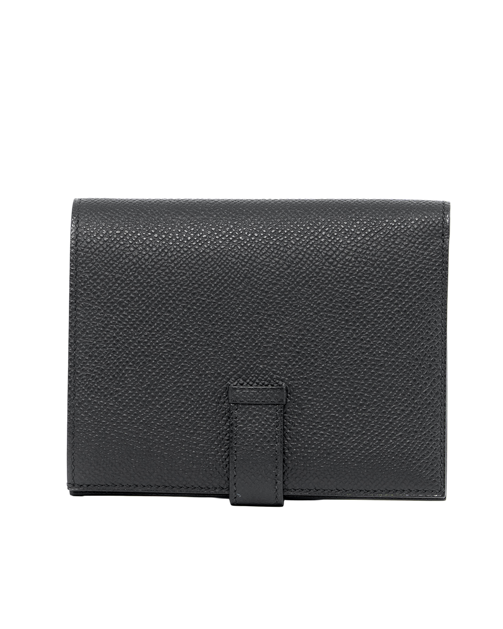 HERMES BEARN WALLET SHORT BLACK SHW B NN 011 BZ 01651