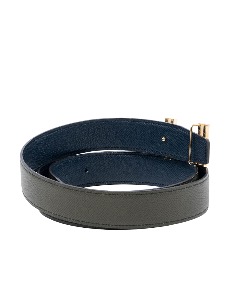HERMES BELT 105 GREEN VERT ANGLAIS Z AA 440 02963