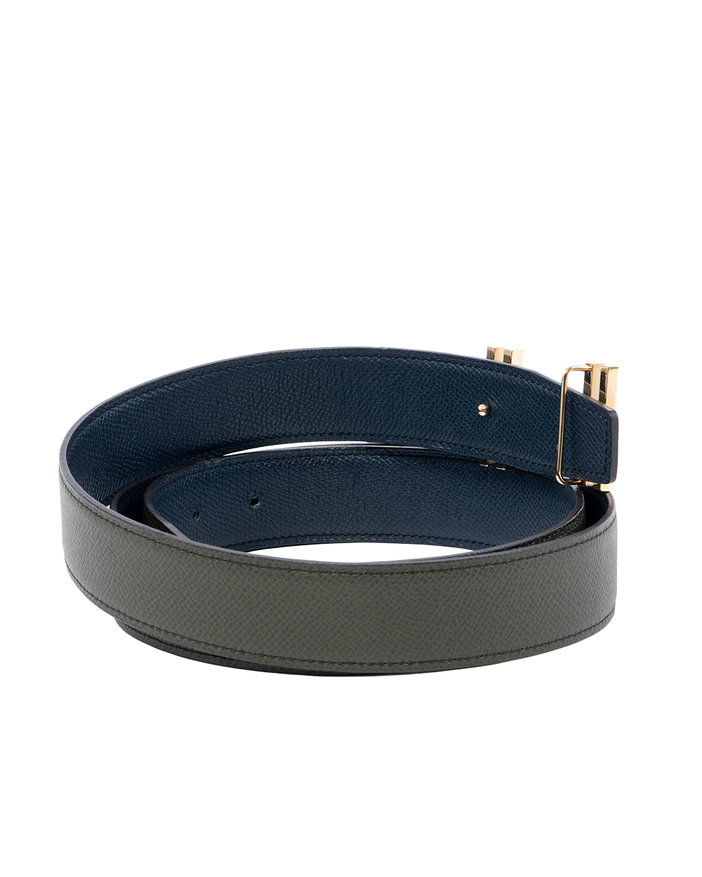 HERMES BELT 105 GREEN VERT ANGLAIS Z AA 440 02963