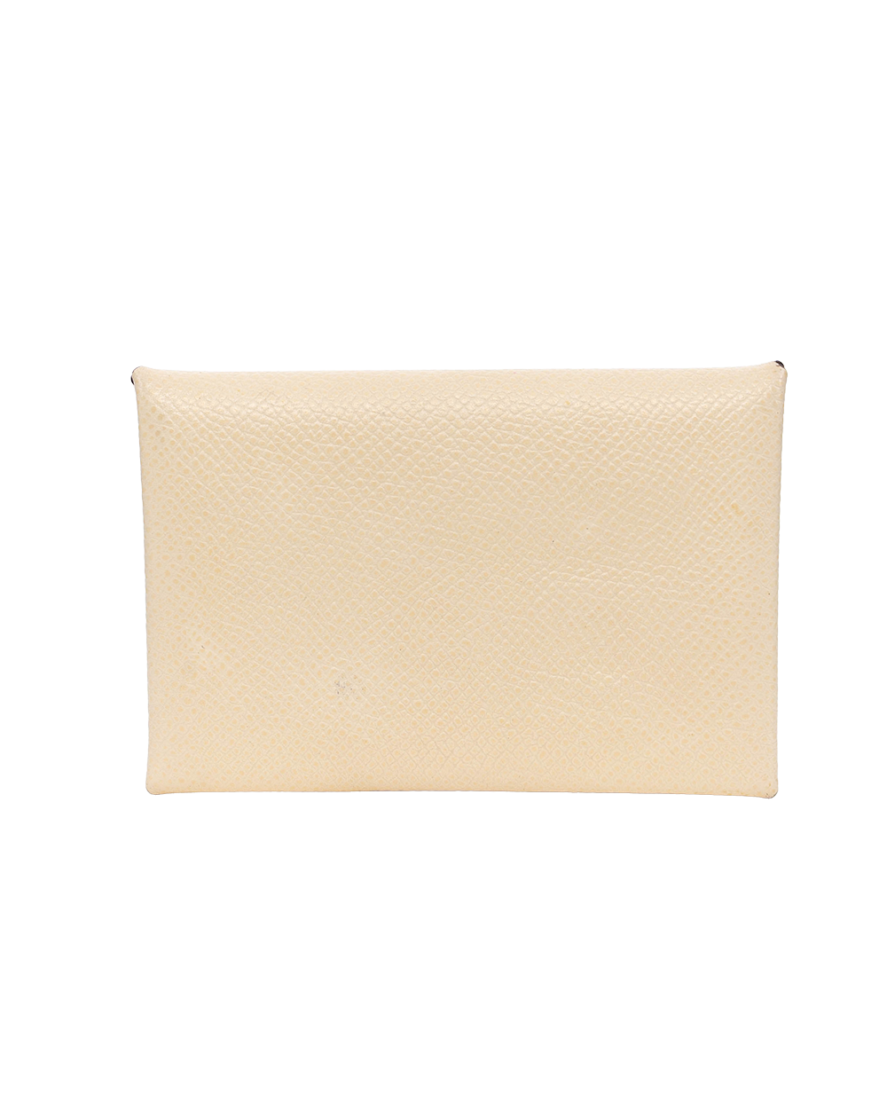 HERMES CALVI CARD HOLDER SHORT BEIGE SHW Z MA 009 OT10 2163