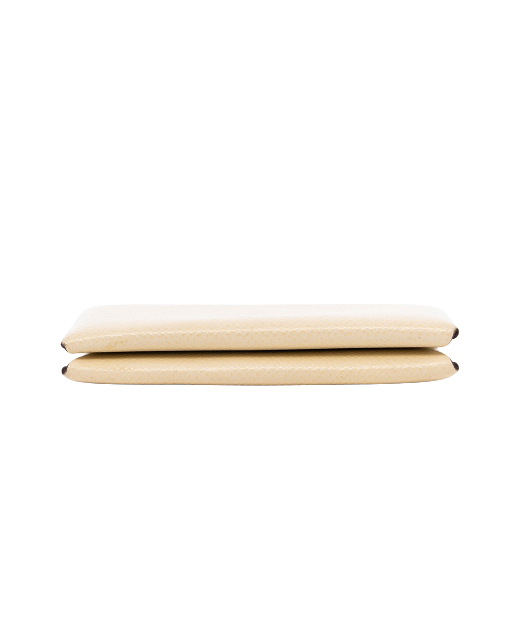 HERMES CALVI CARD HOLDER SHORT BEIGE SHW Z MA 009 OT10 2164