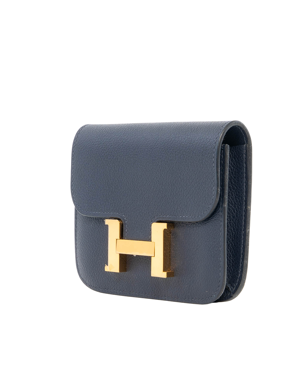 HERMES CONSTANCE SLIM BLUE NAVY GHW U AM 003 UH 5154