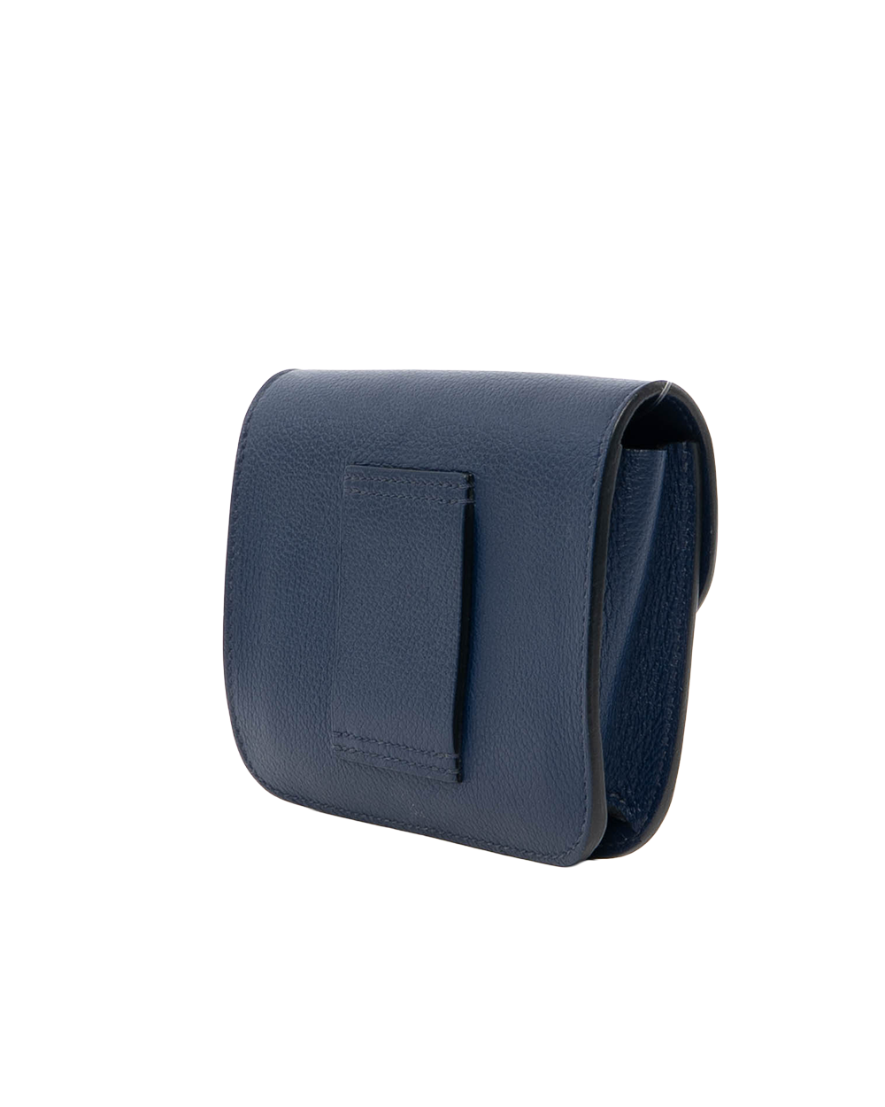 HERMES CONSTANCE WALLET SLIM BLUE SHW Z MZ 009 MM 8072