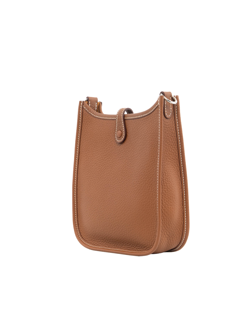 HERMES EVELYNE MINI GOLD EPSOM SHW B AU003 MM 0417