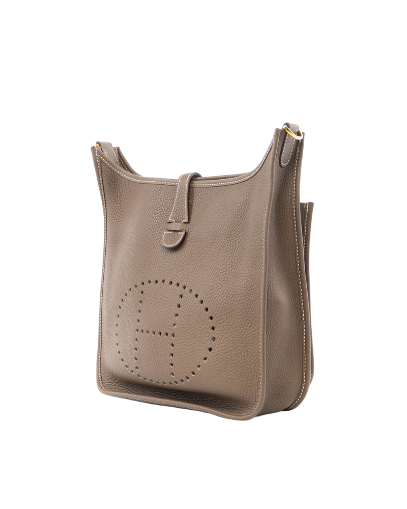 HERMES EVELYNE PM ETOUPE CLEMENCE GHW C AS 002 A 5294