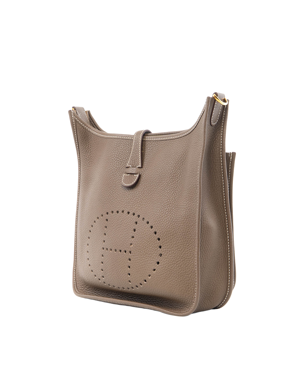 HERMES EVELYNE PM ETOUPE CLEMENCE GHW C AS 002 A 5294