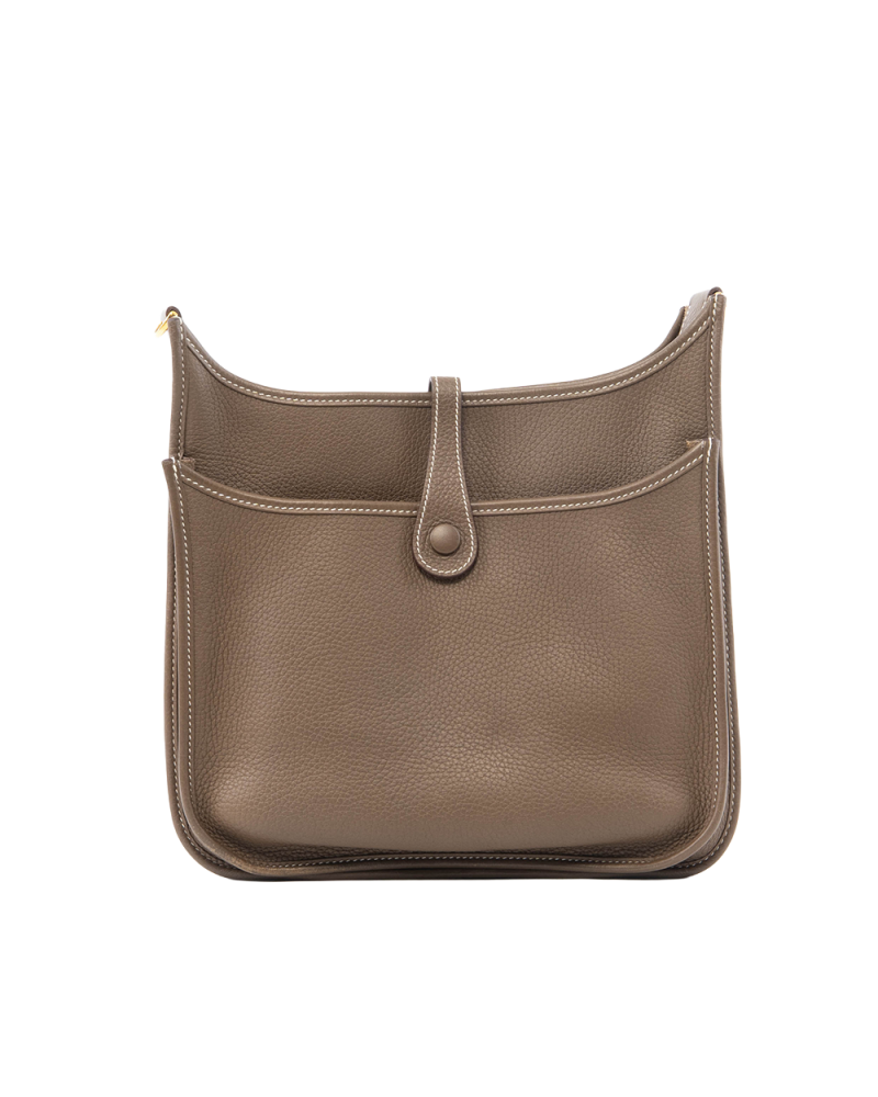 HERMES EVELYNE PM ETOUPE CLEMENCE GHW C AS 002 A 5296